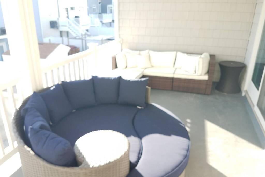 Ocean And Beach Views From Five Decks In Ortley Beach Seaside Heights Esterno foto